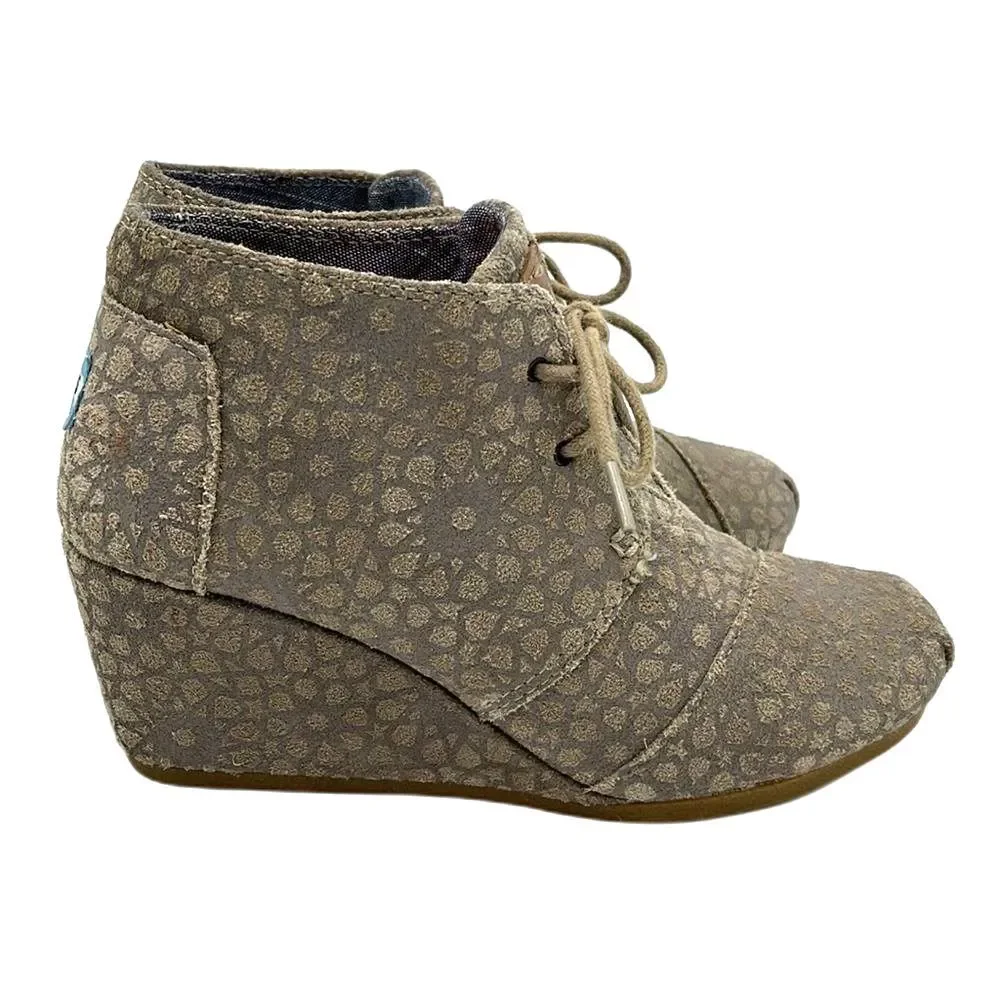 TOMS - Kala Desert Wedge Bootie